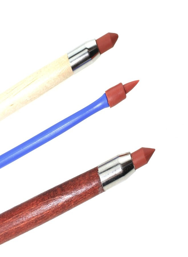 Maxmoral 3PCS Art Tools Dual Tip Eraser Pen Clay Clay Tool Clay DIY Sculpting Modelling Wiping Tool Ceramic Sculpture Tool - Image 2