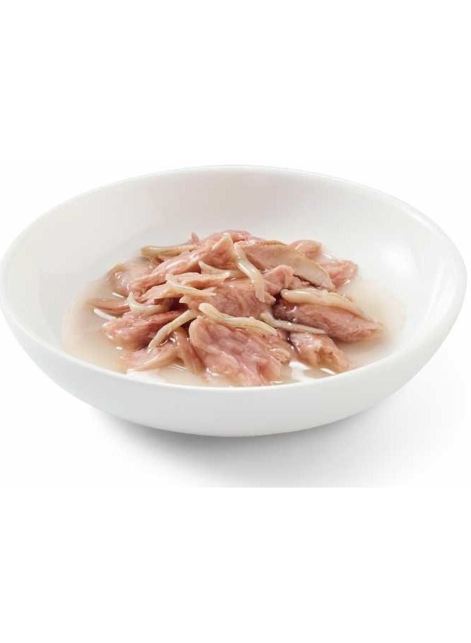 Schesir Cooking Broth Tuna With Whitebait Wet Food Adult Cats  - Image 3