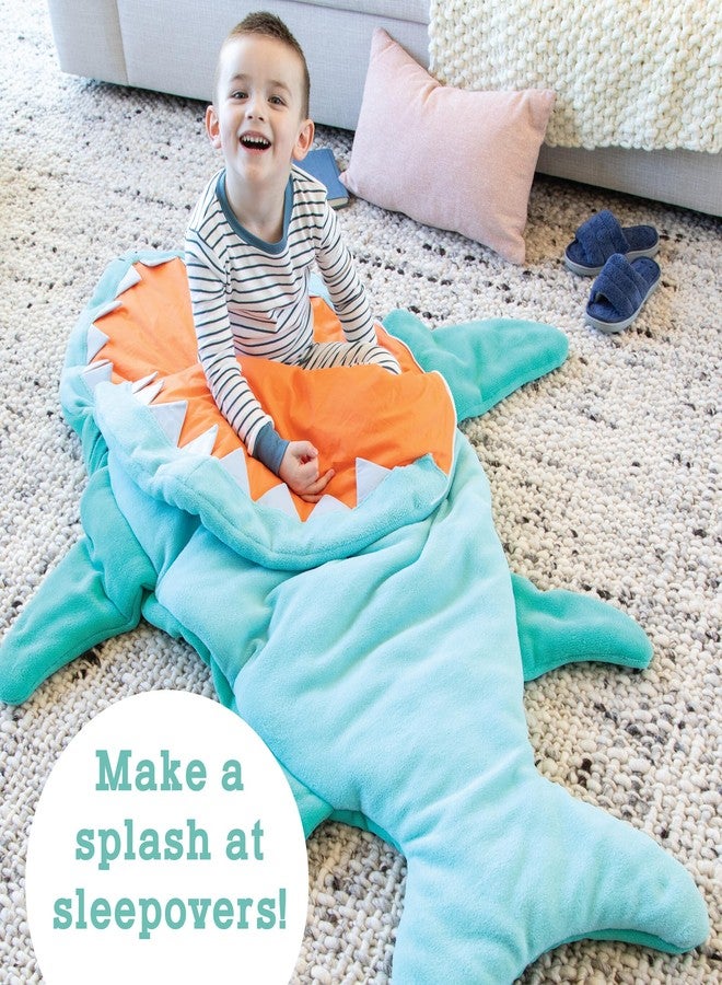 مايندوير كيس نوم MindWare Oh So Fun! بتصميم سمكة قرش للأطفال - من عمر 3 سنوات فما فوق - Image 3