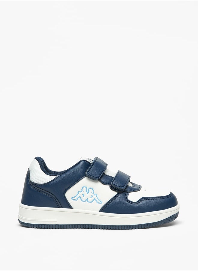 Kappa - Boy's Colourblock Sports Shoes with Hook and Loop Closure - Image 1