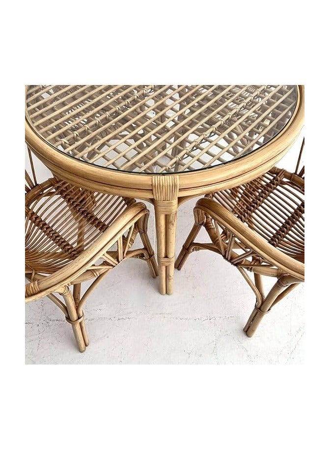 Classic Bamboo Table 60  cm - Image 3
