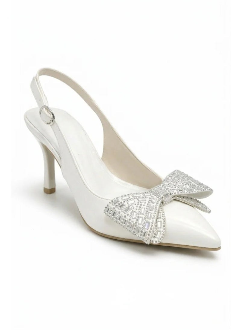 Vbranda Elegant heels designed with a stunning bow shape C-106 - Image 2
