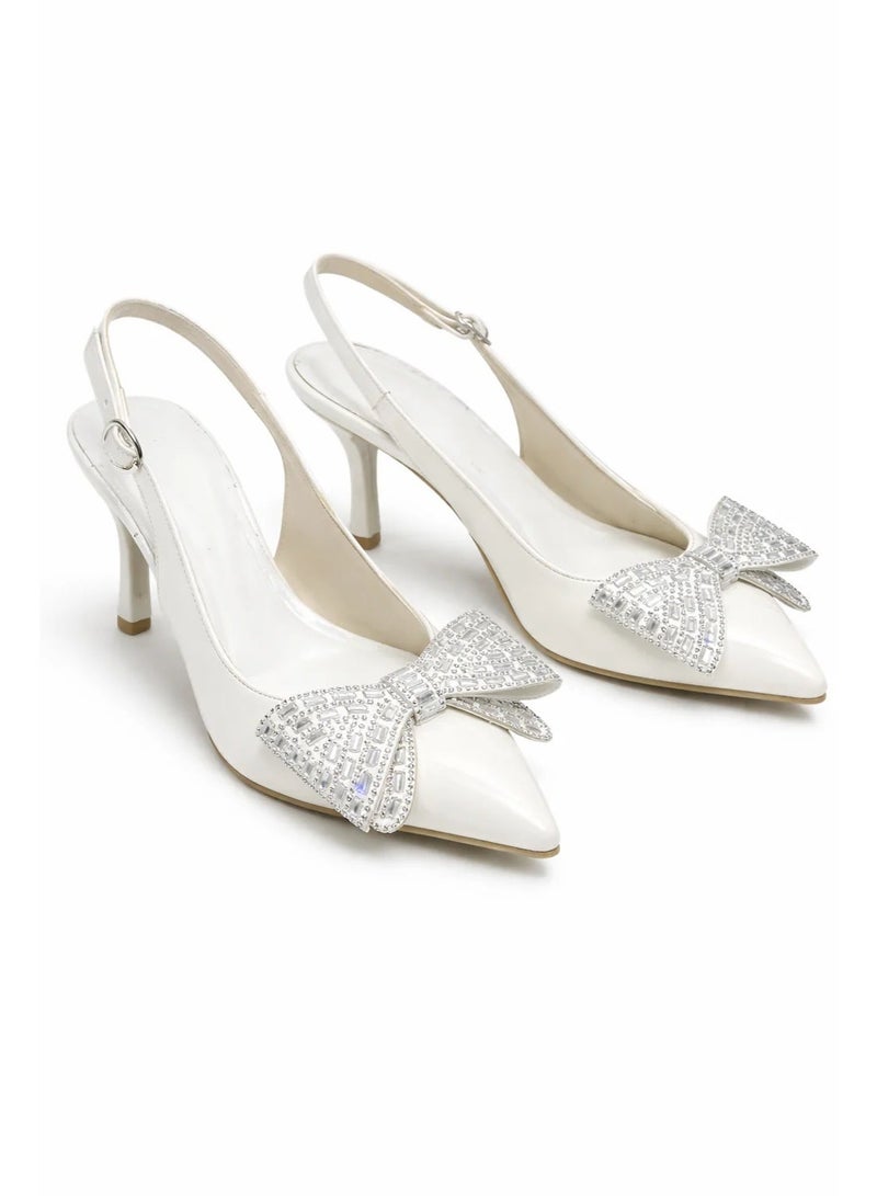 Vbranda Elegant heels designed with a stunning bow shape C-106 - Image 3