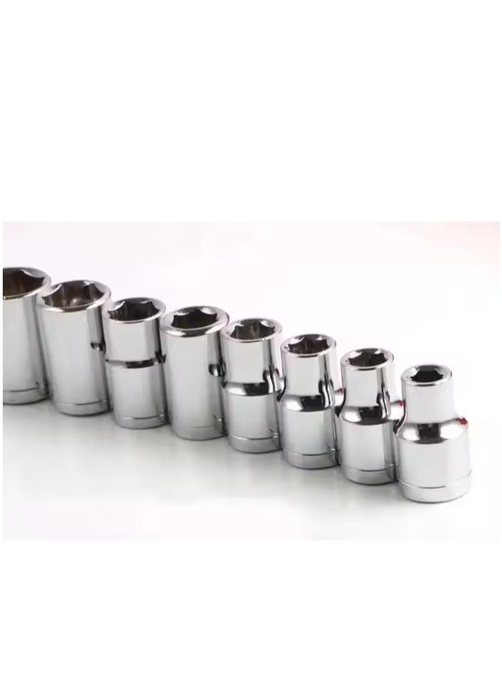 Loquat 24-piece socket ratchet wrench set with metric socket set and extension rod, suitable for car repair and home use, with storage box, hexagonal socket, hardware tools, car repair socket set - Image 5