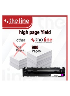 The Line The Line 205A CF533A Toner Cartridge Compatible for HP Color Laserjet Pro MFP M180 M180n M180nw M180fw M181 M181n M181fw M154A M154NW Magenta  - Image 4