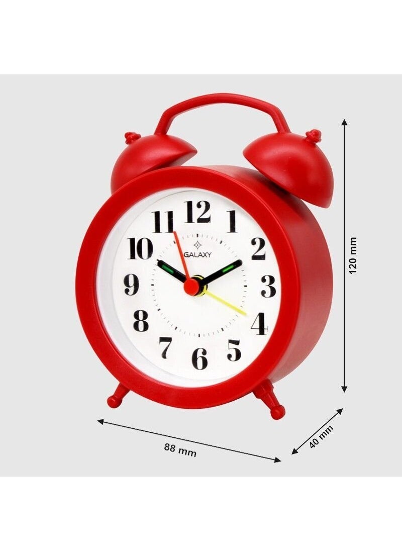 Galaxy MS-300 Desk Clock Red 