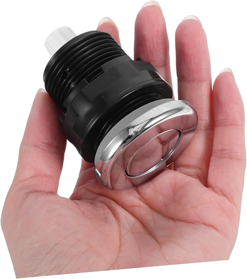 مفتاح هوائي للحمام، للتخلص من القمامة، مقاوم للرش، تحكم بزر ضغط، مقاوم للماء - Image 5