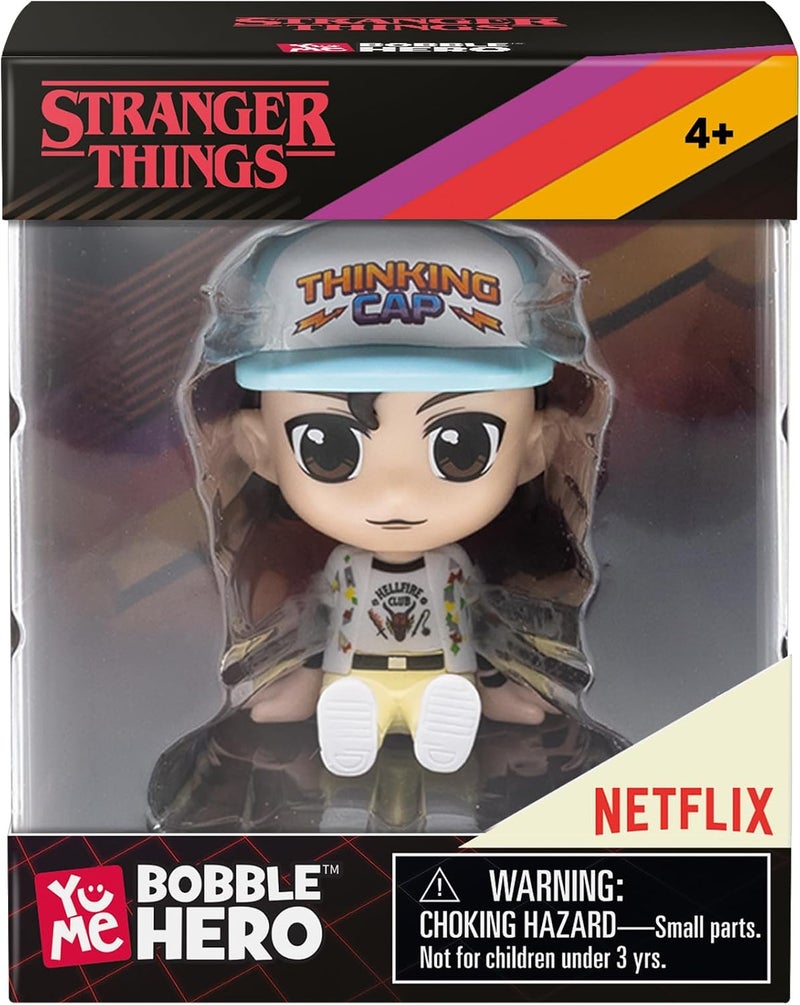 يومي Stranger Things Bobble Hero Window Box – داستن هندرسون، قطع تذكارية، تصميمات حصرية برخصة رسمية - Image 2