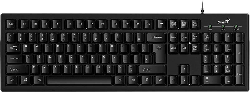 جينيس لوحة مفاتيح USB للكمبيوتر الشخصي - KB-100 - Image 3