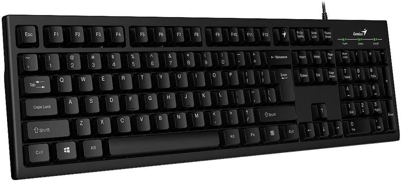جينيس لوحة مفاتيح USB للكمبيوتر الشخصي - KB-100 - Image 1