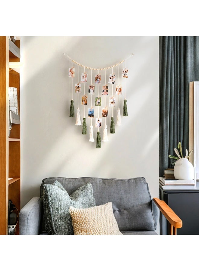 انتيكيانو "قطعة مكرمية جدارية أنيقة مصنوعة يدويًا من خيوط القطن الطبيعي، بتصميم بوهيمي بسيط يضفي لمسة دافئة وعصرية على أي مساحة. مثالية لتزيين غرف النوم، المعيشة أو حتى المداخل، وتعتبر خيارًا رائعًا كهدية لعشاق الديكور اليدوي." - Image 2