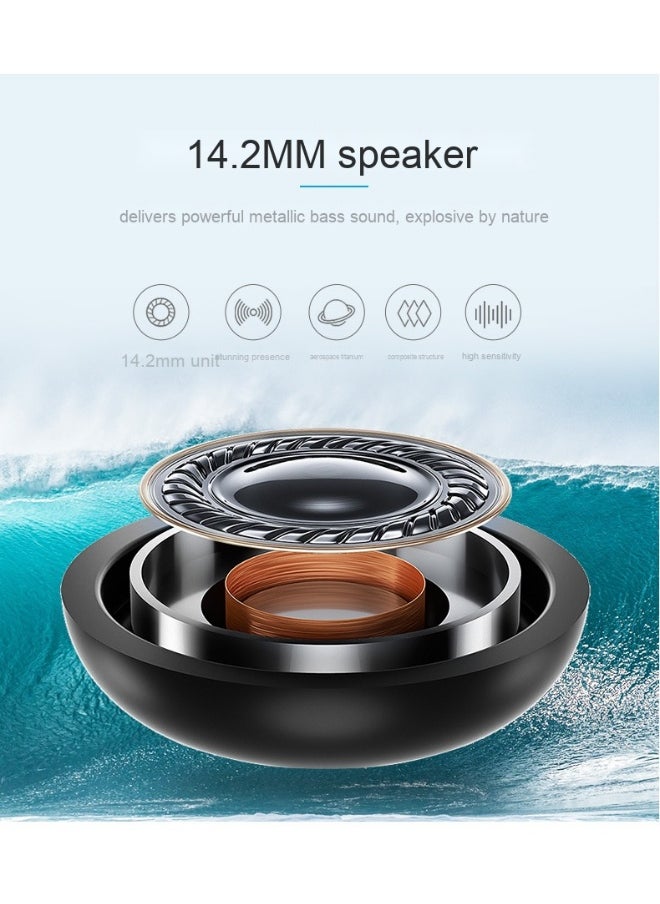 USB C Headphones In Ear TPYE C Earphones HiFi Stereo Noise reduction Earphones with Mic and Volume Control Headphones  - Image 4