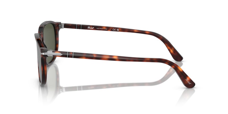 Persol PO3019S Square Sunglasses, Havana/Green, 52 mm - Image 2