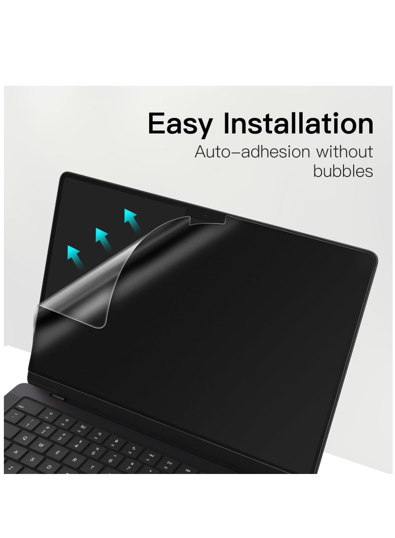 ماك بوك برو 16.2 بوصة 2 حزمة شاشة التوقف 2023 2022 2021 ( m3 a2991 / m2 a2780 / m1 a2485 ) المضادة للوهج الفيلم المضادة للبصمات - Image 3