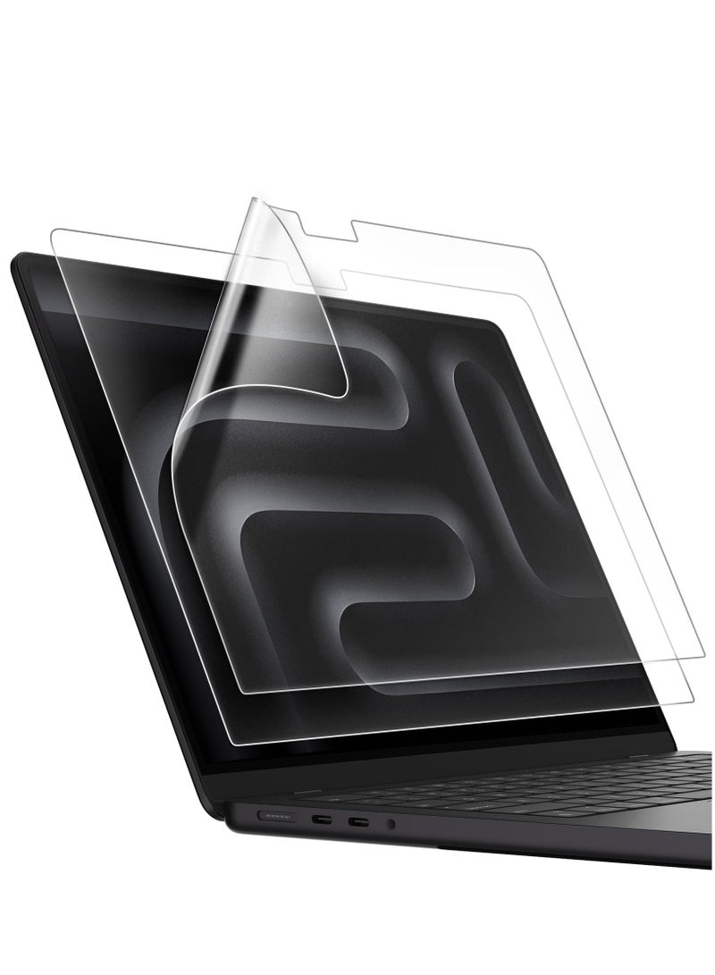 ماك بوك برو 16.2 بوصة 2 حزمة شاشة التوقف 2023 2022 2021 ( m3 a2991 / m2 a2780 / m1 a2485 ) المضادة للوهج الفيلم المضادة للبصمات - Image 1