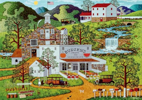 Buffalo Games - Charles Wysocki - Budzens - 300 Piece Jigsaw Puzzle for Adults -Challenging Puzzle Perfect for Game Nights - Finished Size is 21.25 x 15.00 - Image 2