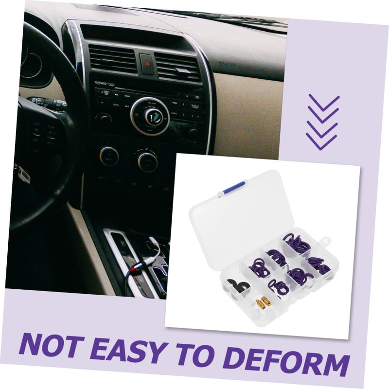 4 Sets Car Air Conditioner Seal Kit For Leak Detection And Easy Installation - Image 5