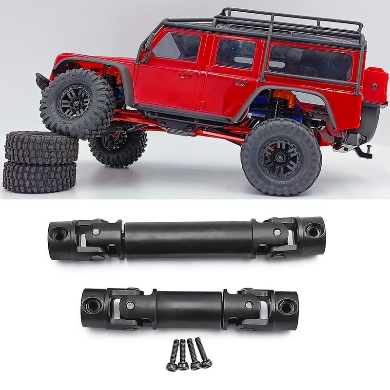 RCLions Steel RC Drive Shaft CVD Center Rotor Shafts for 1/18th TRX4M Defender Bronco RC Crawler Car Upgrades - Image 3