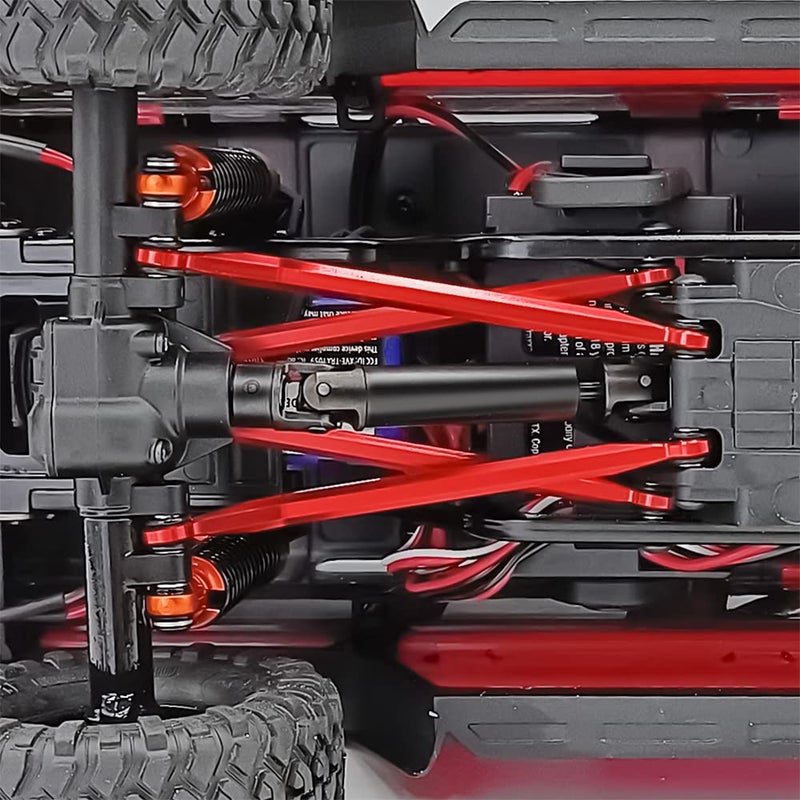 RCLions Steel RC Drive Shaft CVD Center Rotor Shafts for 1/18th TRX4M Defender Bronco RC Crawler Car Upgrades - Image 4