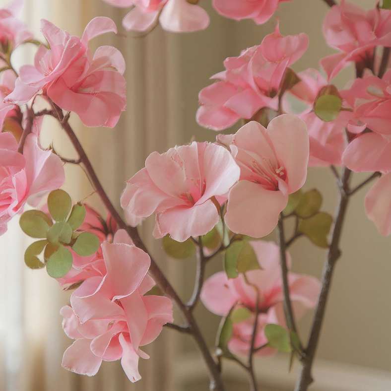 Pan Home Artificial Azalea Stem Flower - Pink - Image 2