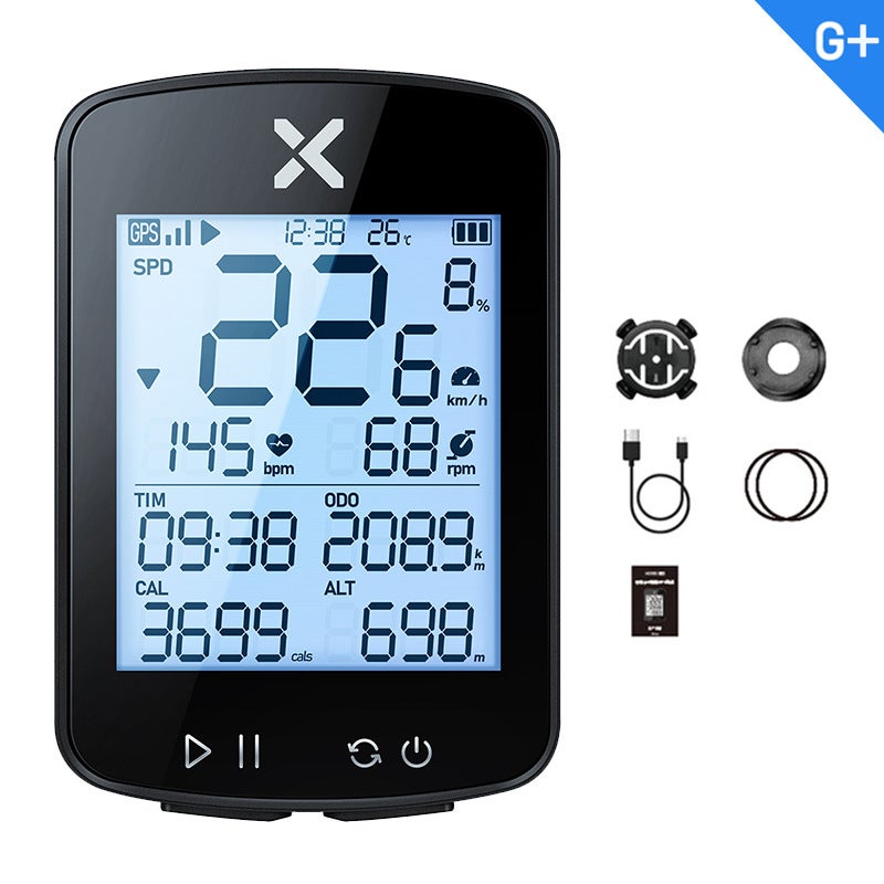 Xoss Walker Small G + Second Generation Wireless Gps Code Meter Road Bike Mountain Bike Speed Odometer Bicycle Code Meter - Image 1