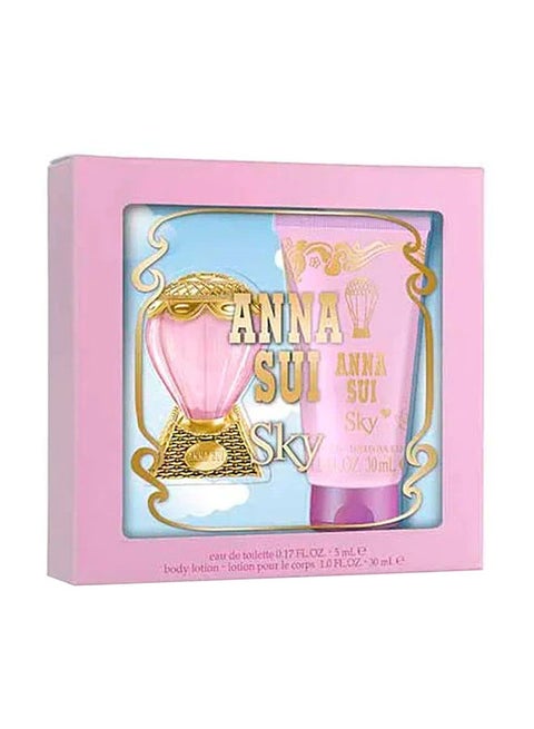 Anna Sui Sky Women Set Edt 5Ml + 30Ml Bl