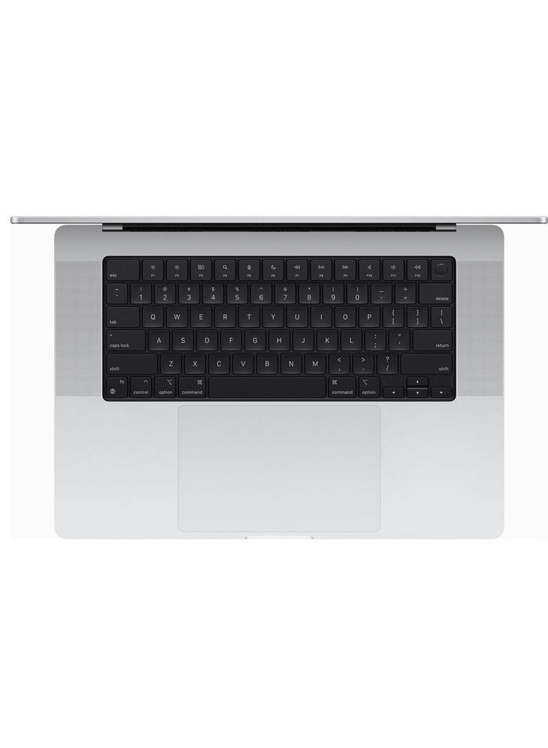 ابل  Apple MacBook Pro MRW63 M3 Pro Chip 12C-18C  with macOS Sonoma 16.2 Inch Liquid Retina XDR 36GB RAM 512GB SSD Silver English SILVER - Image 2