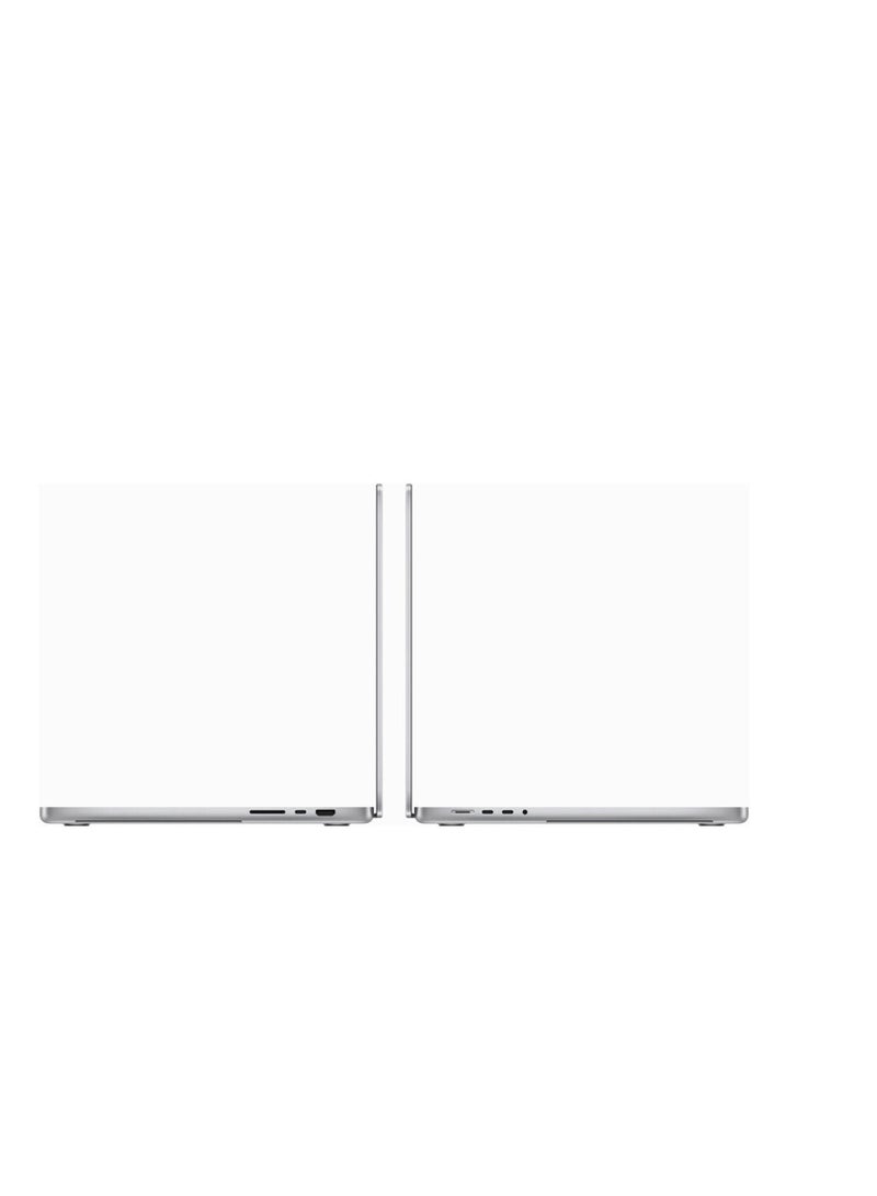 ابل  Apple MacBook Pro MRW63 M3 Pro Chip 12C-18C  with macOS Sonoma 16.2 Inch Liquid Retina XDR 36GB RAM 512GB SSD Silver English SILVER - Image 3