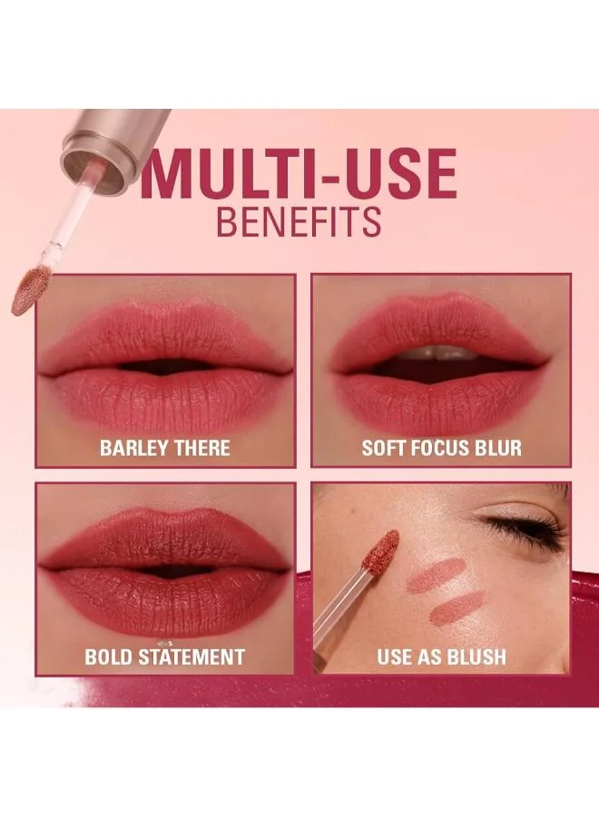 Revolution Air Blur Matte Liquid Lipstick Whisper