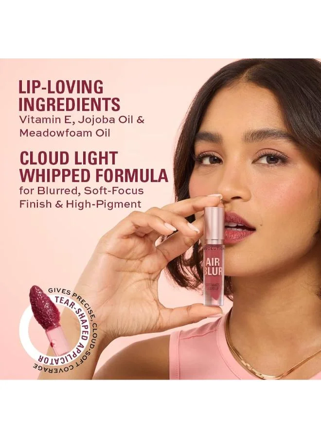 Revolution Air Blur Matte Liquid Lipstick Whisper