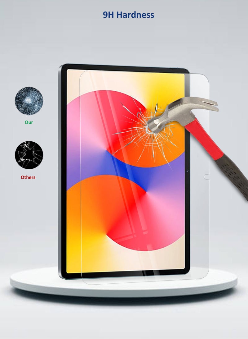 Wtech Huawei MatePad SE 11 2024 11 Inch Premium Series Curved Edges Full Cover Tempered Glass Screen Protector - Clear - Image 4