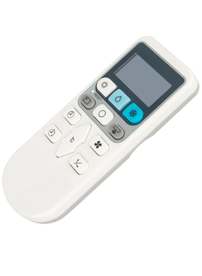 ELTRAZONE Replacement Remote Control Air Conditioner RAR-2SP1 RAR-2P1 PAS-S18CAK PAS-X18CBK RAS-13C9G RAS-S10CC RAS-51 RAR-3N2 RAR2P1 RAS-10C9G with battery - Image 3