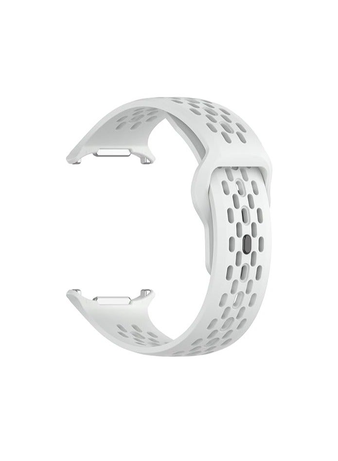 موكوم سوار ساعة سيليكون من MOCOM لسامسونج جالكسي ووتش ألترا 47 ملم، سوار استبدال مريح وقابل للتنفس لساعة جالكسي ووتش ألترا 47 ملم، إكسسوارات ساعة ذكية مقاومة للماء - Image 4