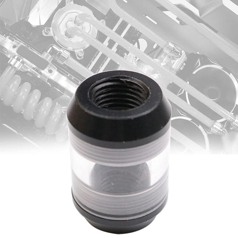 G1 / 4 Inner Thread Water Cooling Filter Transparent Screen Funnel Shaped for PC Cooler Reservoir Computer Filter - Image 5
