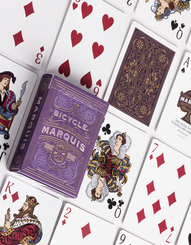 Bicycle Marquis Playing Cards, White - Image 3