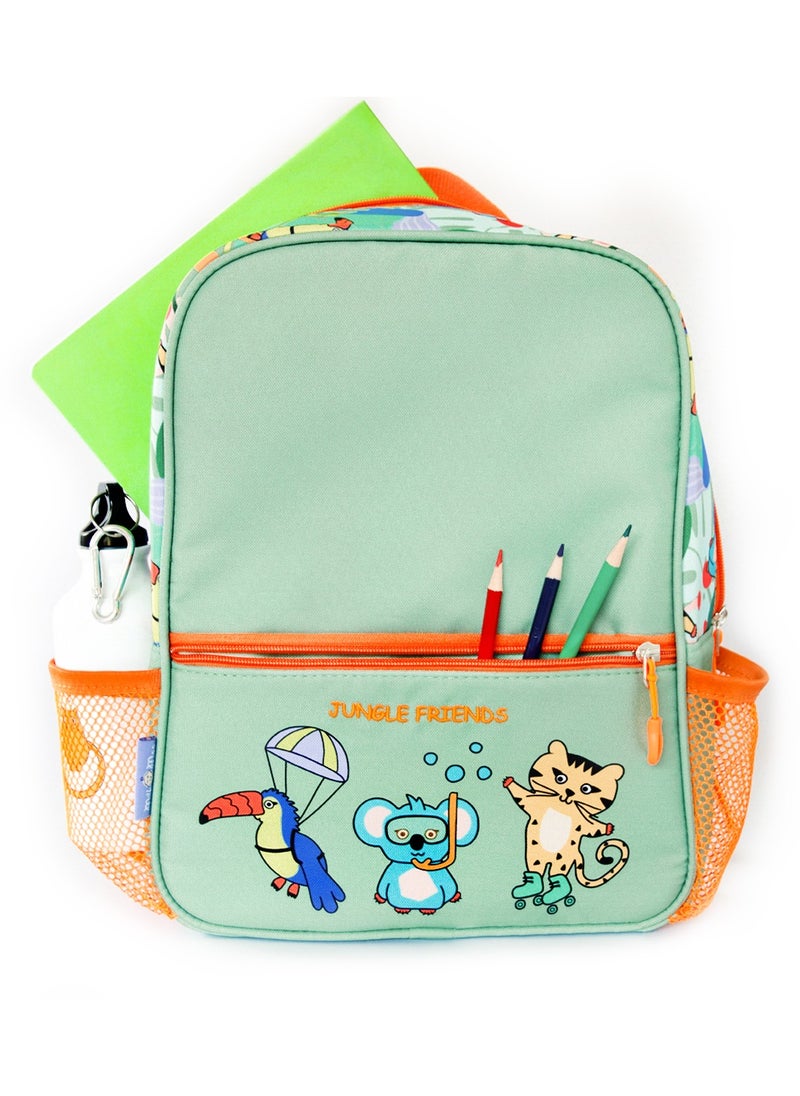 Milk & Moo Kids Backpack, Toddler Backpack 25x33cm, Lightweight, Comfortable Fit, Schoolbag for Girls and Boys, Suitable for Preschool, Kindergarten, Elemantary Grade  - Image 1
