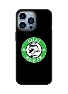 Stylizedd Tough Pro Series Case for Apple iPhone 14 Pro Dual Layer hybrid PC & TPU Customized Mobile Cover Shield with inner TPU protection Matte Finish - Chai Karak 