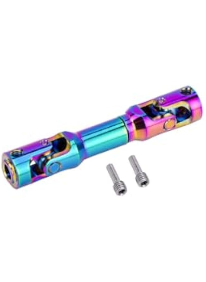 Stainless Steel 1/10 Driveshaft Colored Universal Joint for RC Crwaler SCX10 Gen8 TRX4 Upgrades LCG Chassis (60-77mm)  - Image 1