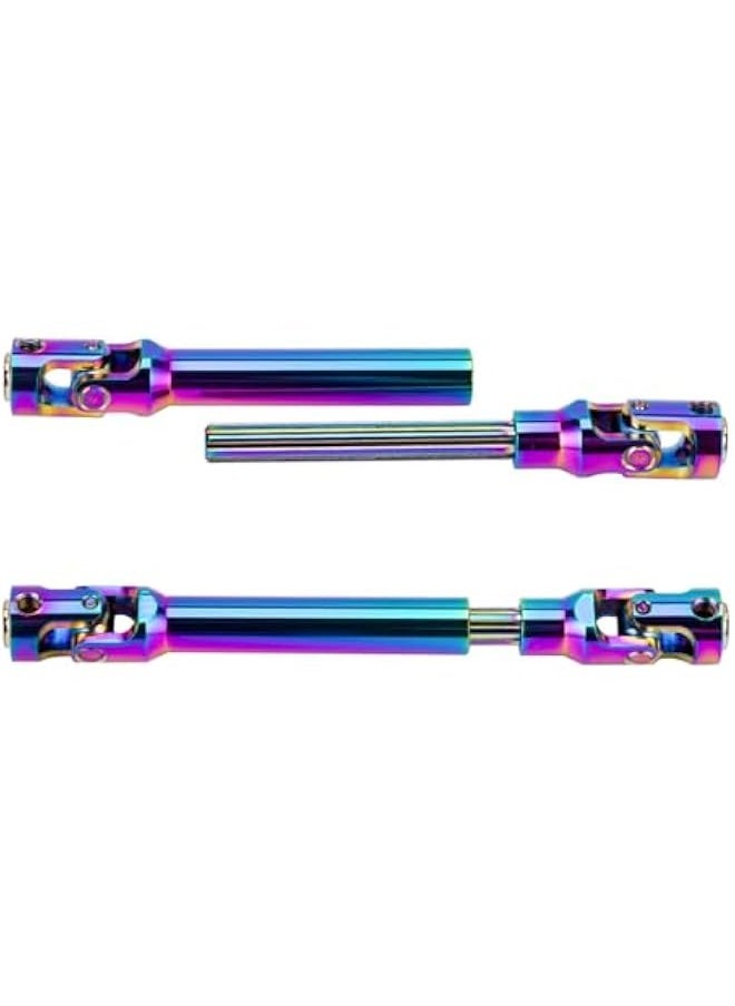 Stainless Steel 1/10 Driveshaft Colored Universal Joint for RC Crwaler SCX10 Gen8 TRX4 Upgrades LCG Chassis (60-77mm)  - Image 4
