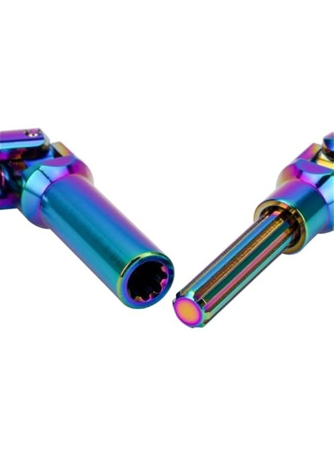 Stainless Steel 1/10 Driveshaft Colored Universal Joint for RC Crwaler SCX10 Gen8 TRX4 Upgrades LCG Chassis (60-77mm)  - Image 5