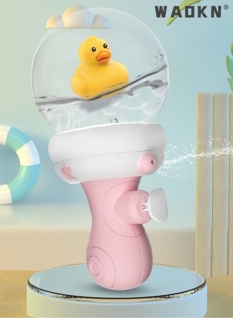 دبليو أيه أو كي أن لعبة مسدس ماء على شكل زجاجة دريفت (بطة صفراء)، مسدسات ماء للأطفال، مسدسات رش ماء، لعبة حمام للأطفال الصغار، لعبة حمام سباحة، هدية لحفلات الشاطئ، ألعاب قتال مائية خارجية - Image 1