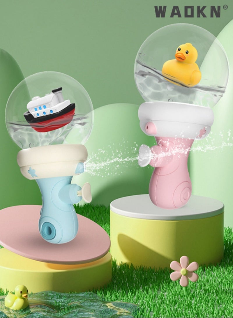 دبليو أيه أو كي أن لعبة مسدس ماء على شكل زجاجة دريفت (بطة صفراء)، مسدسات ماء للأطفال، مسدسات رش ماء، لعبة حمام للأطفال الصغار، لعبة حمام سباحة، هدية لحفلات الشاطئ، ألعاب قتال مائية خارجية - Image 4