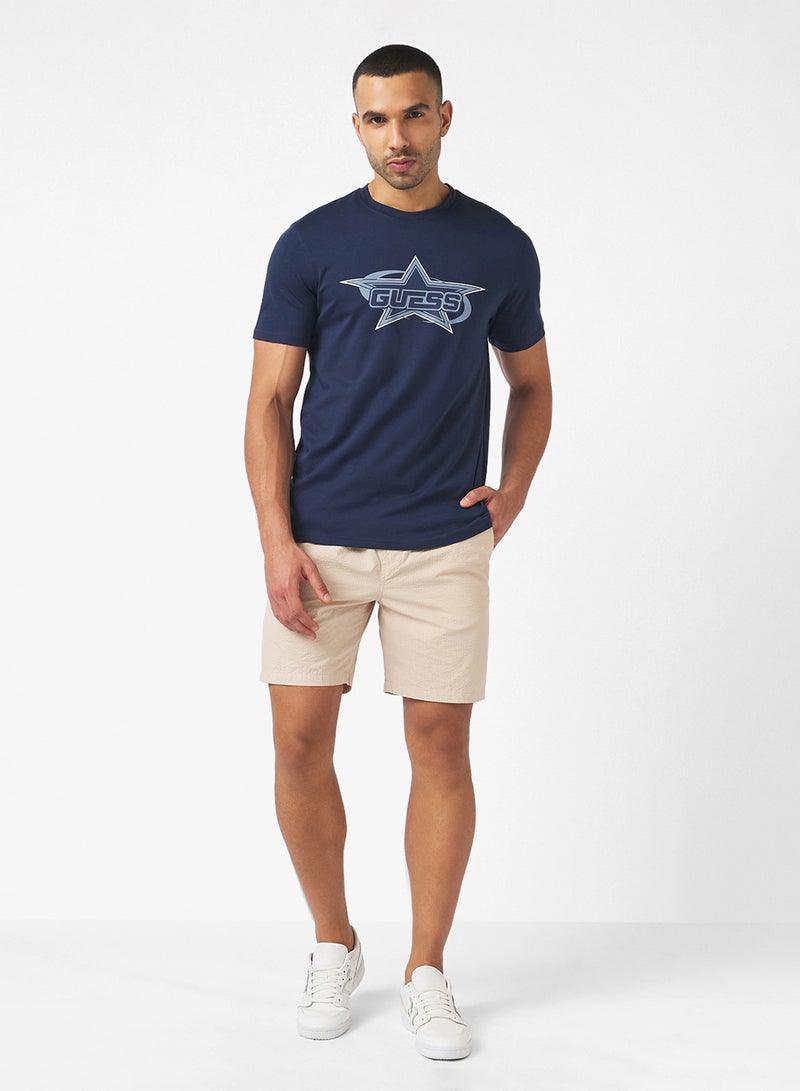 GUESS Nello Crew Neck  T-Shirt - Image 4