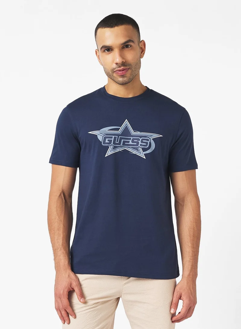 GUESS Nello Crew Neck  T-Shirt