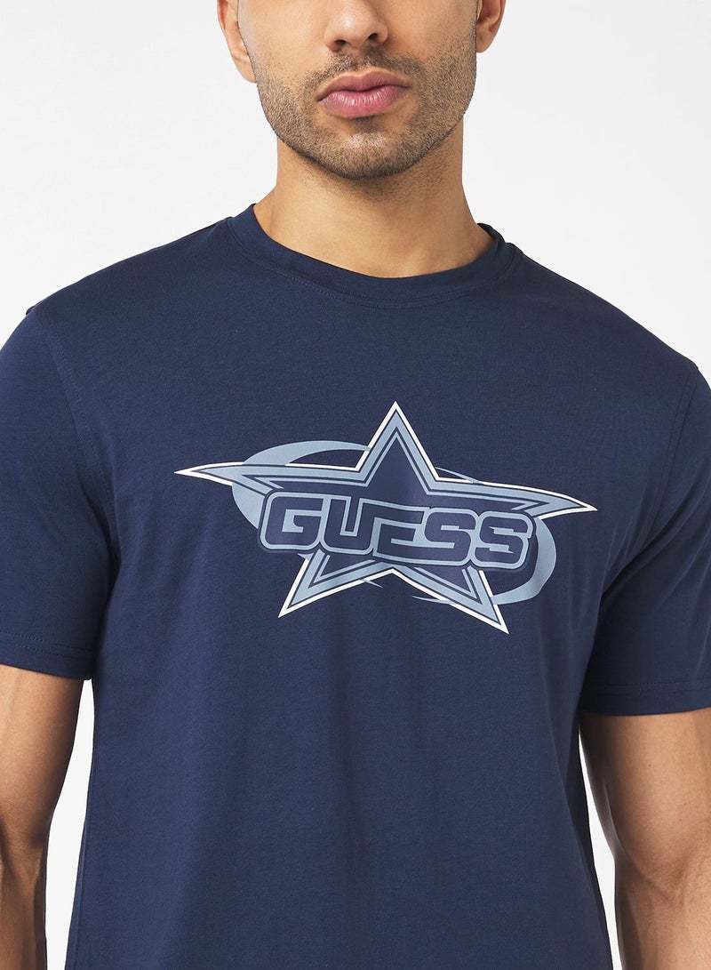 GUESS Nello Crew Neck  T-Shirt - Image 3