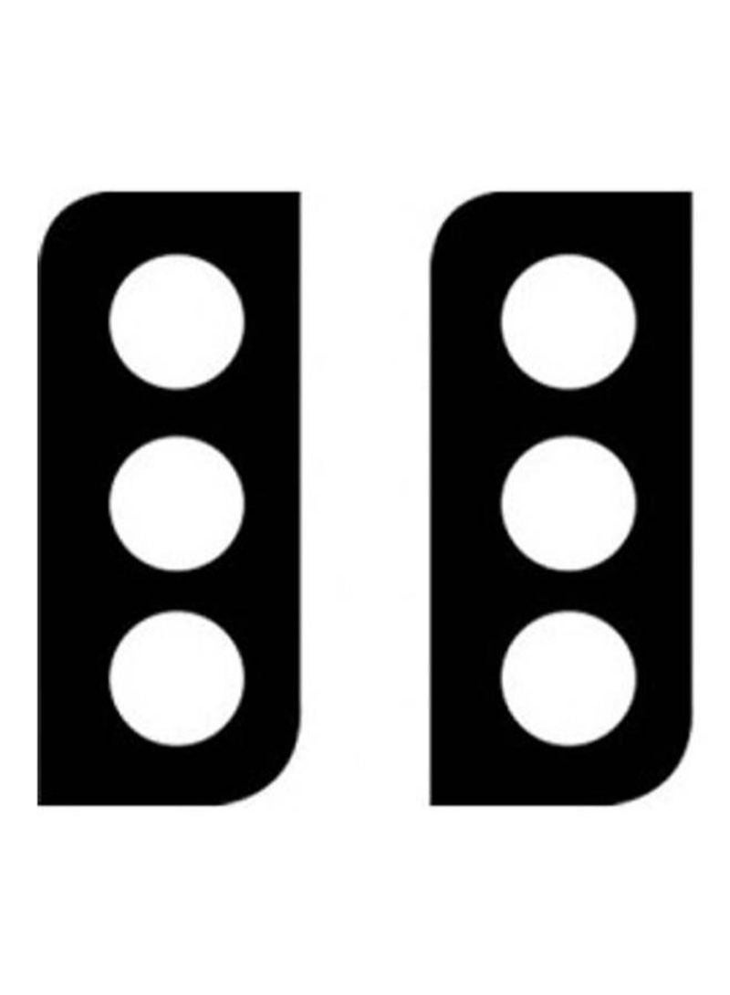 BORTONY 2-Piece Samsung Galaxy S21 Camera Lens Protector 3cm Black - Image 2