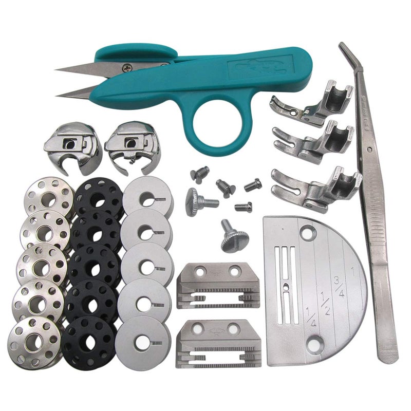 CKPSMS Brand KPSN13 31PCS Spare Parts Compatible with JUKI DDL5550 Brother B737 CONSEW 230 Single Needle Sewing