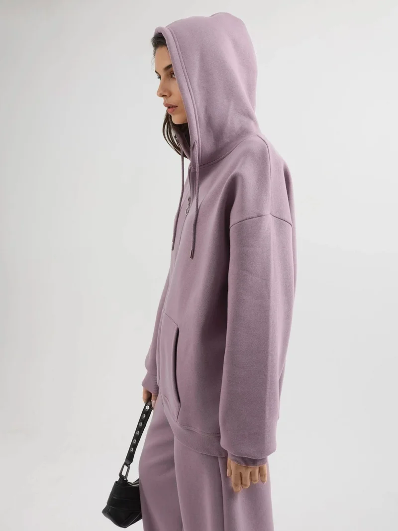 Busem BUSEM Hooded Oversized Zip-Up Jacket