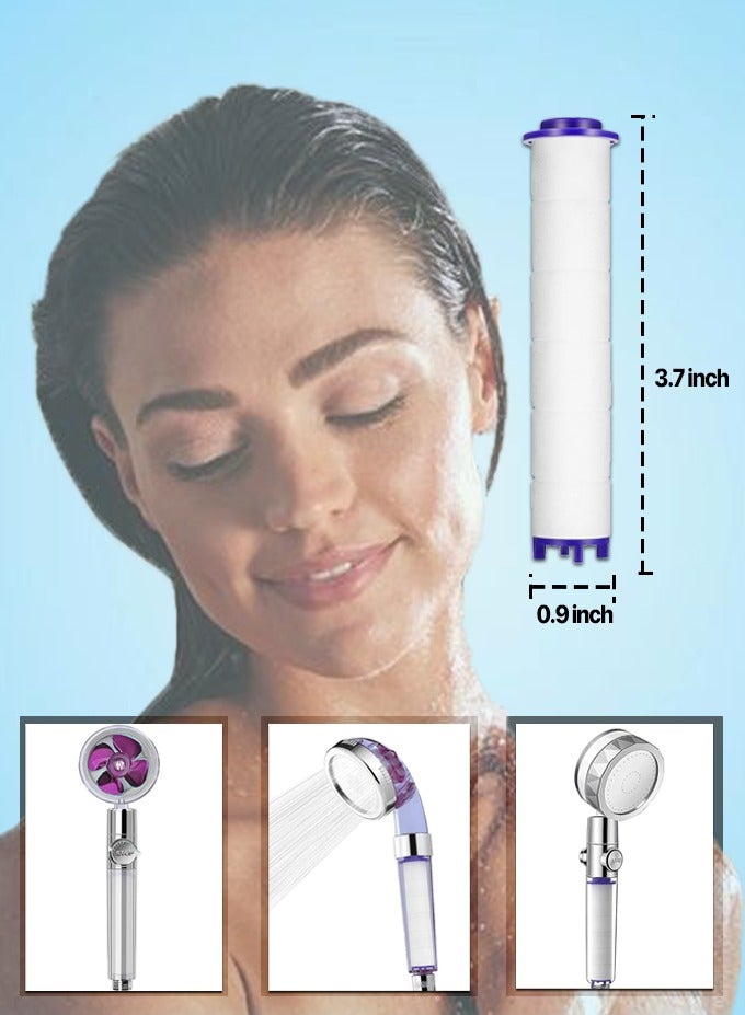 أيه بي جي خرطوشة فلتر دش من قطن PP – فلتر بديل لرأس الدش اليدوي، يزيل الكلور والشوائب من المياه العسرة، سهل التركيب - Image 4