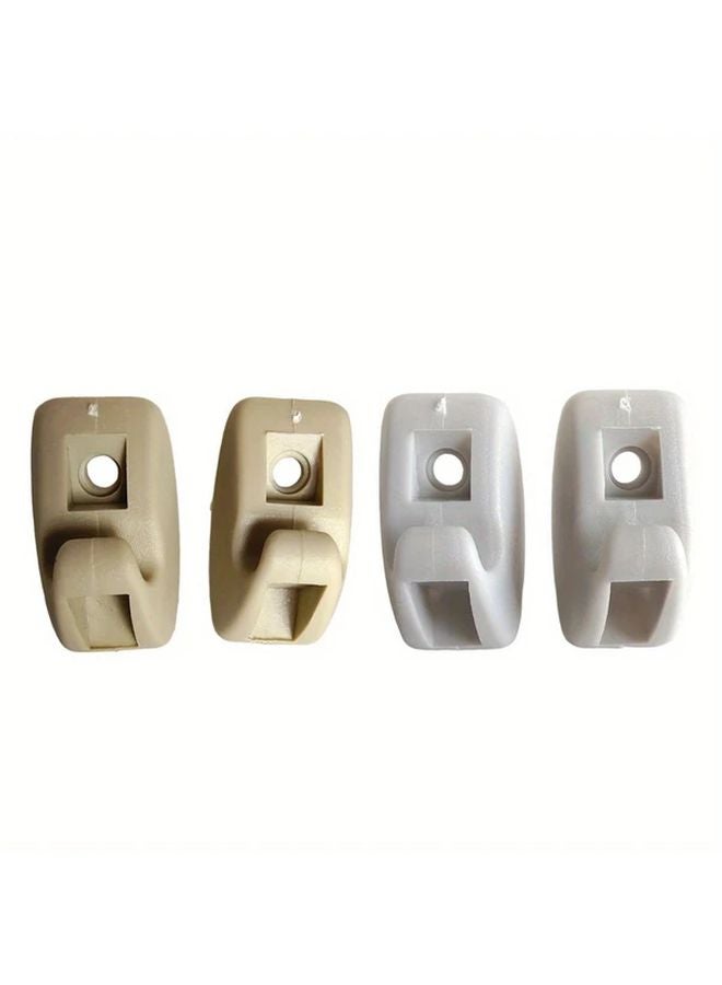 Gray 2PCS Sunvisor Hook Clips For VW Jetta Golf GTI Passat Polo Vento PP Material - Image 5